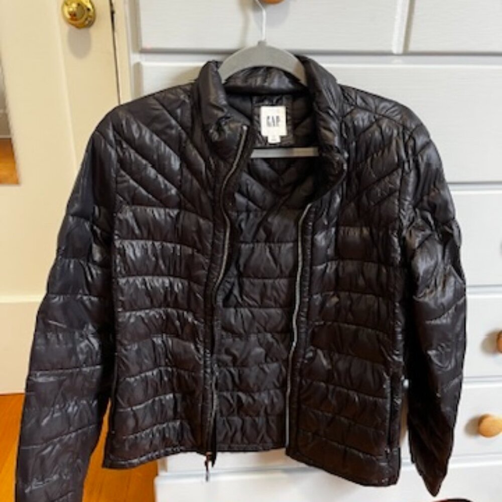 Gap Black Puffy Jacket